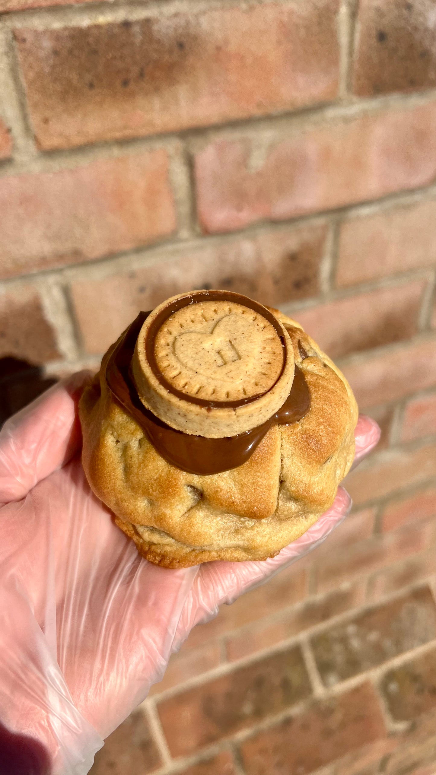 Nutella Stuffed Cookie